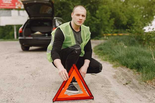 Первичные действия при поломке автомобиля на дороге